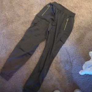 Silk joggers
